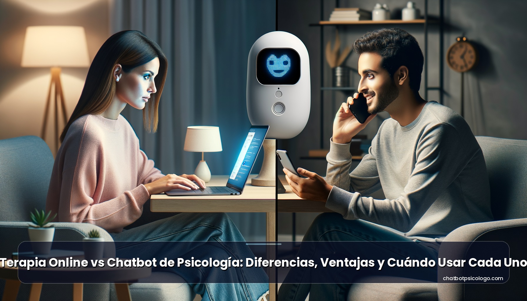 Terapia Online vs Chatbot de Psicología: Diferencias, Ventajas y Cuándo Usar Cada Uno
