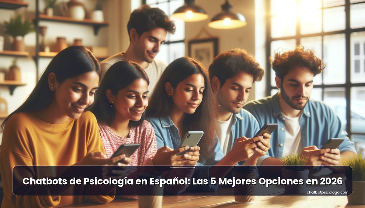 Chatbots de Psicología en Español: Las 5 Mejores Opciones en 2026