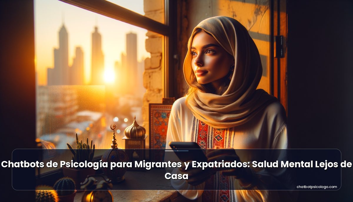 Chatbots de Psicología para Migrantes y Expatriados: Salud Mental Lejos de Casa